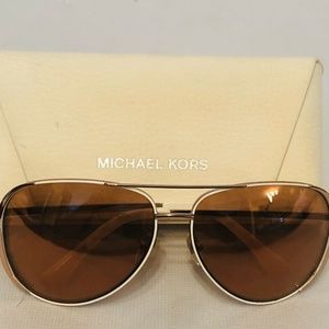 Michael Kors Sicily Flash Sunglasses With Case!